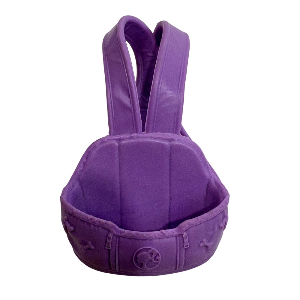 Mattel Barbie Newborn Pups Playset Dog Carrier Purple Pet Accessory HGT06